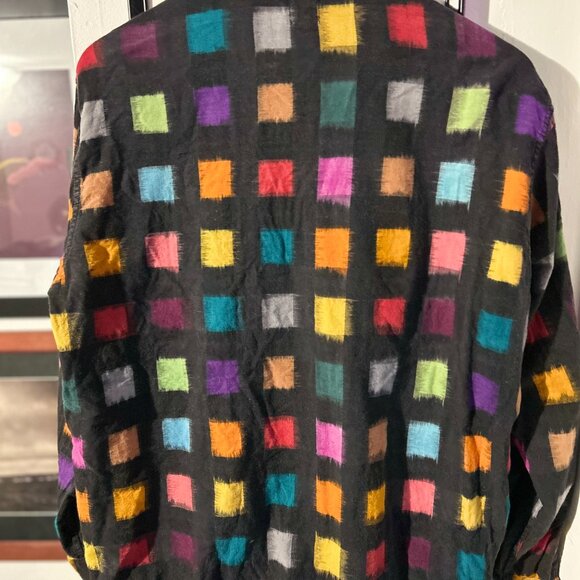 Norblack Norwhite Keep it Classic Ikat Shirt [Black] - Picture 9 of 9